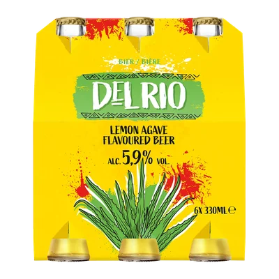 Del Rio 6-pack lemon agave