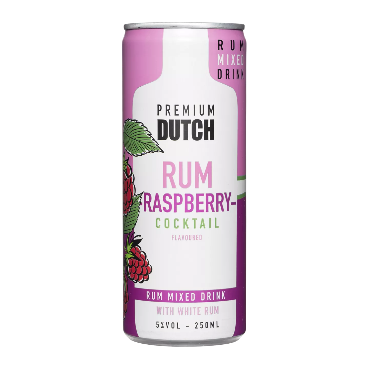 PREMIUM DUTCH Rum raspberry cocktail
