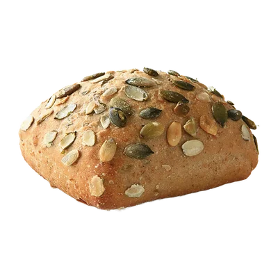 Pompoenpitbroodje
