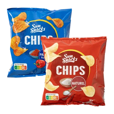 Sun Snacks Paprika- of naturelchips
