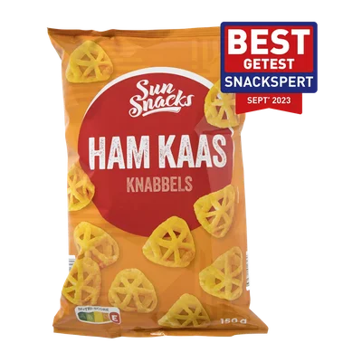 Sun Snacks Ham-kaas knabbels