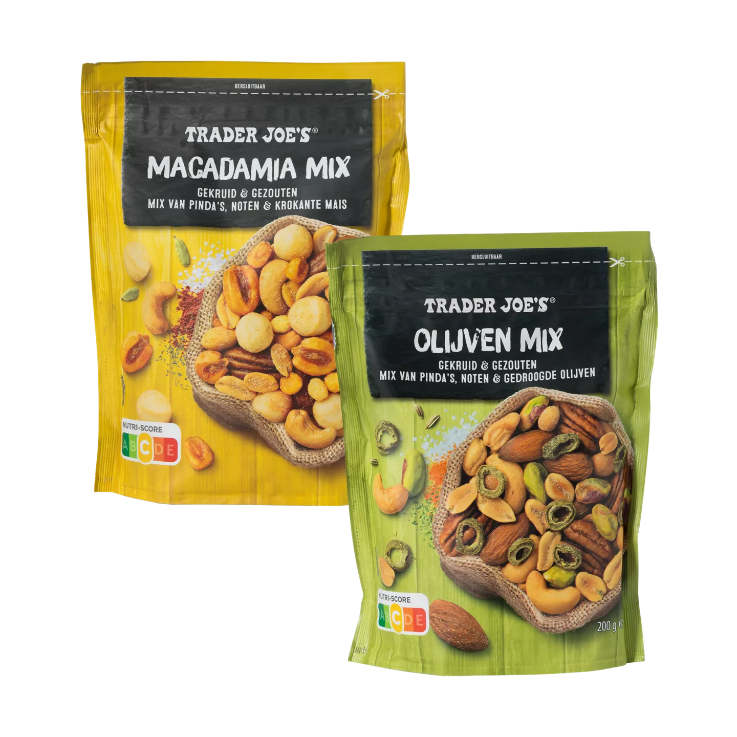 TRADER JOE'S Gezouten noten-pindamix -17%