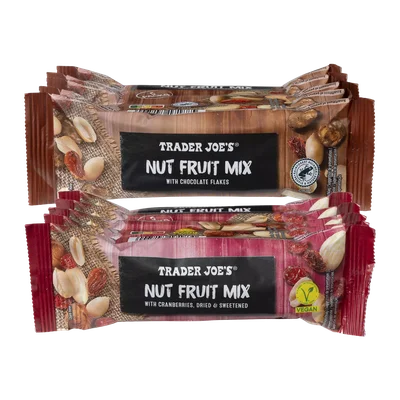 Trader Joe'S Noten fruit mix bar