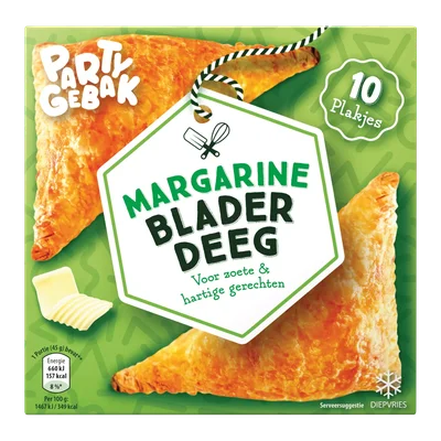 Party Gebak Margarine bladerdeeg