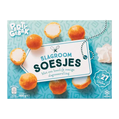 Party Gebak Slagroomsoesjes