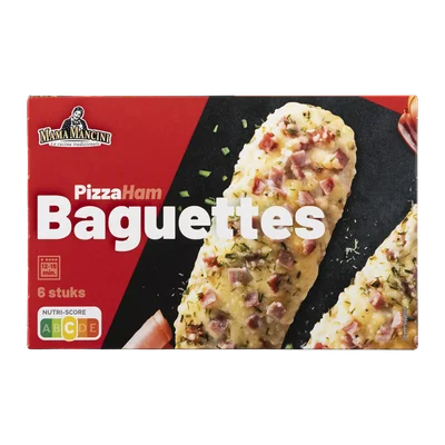 Mama Mancini Pizza Ham Baguettes