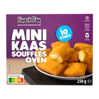 Snack Fan Minikaassoufflés