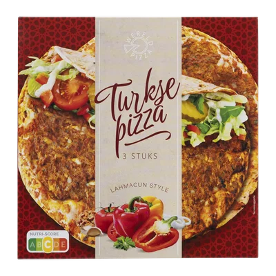 Wereld Pizza Turkse pizza