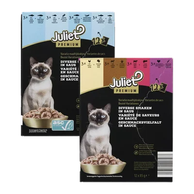 Juliet High premium kattenvoer 12-pack