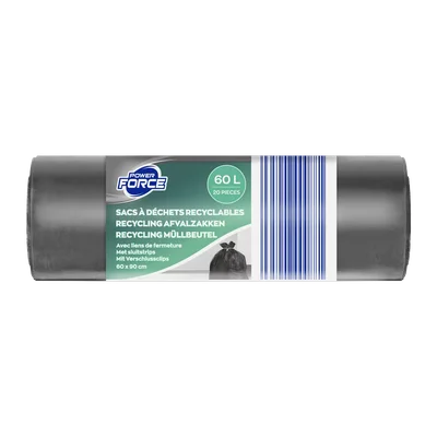 Power Force Huisvuilzakken 60 l