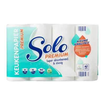 Solo 2-laags premium keukenpapier
