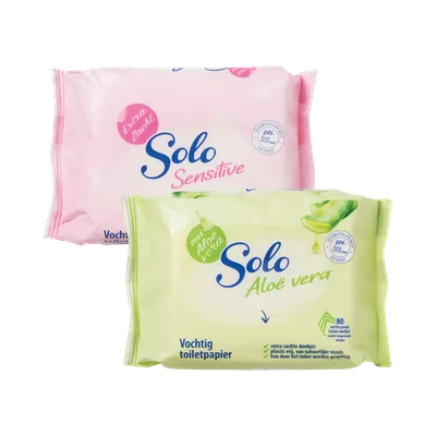 Solo Vochtig toiletpapier
