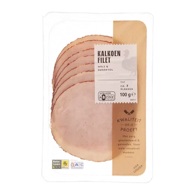 Gegrilde kalkoenfilet