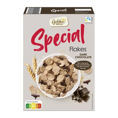Golden Bridge Special flakes dark chocolate