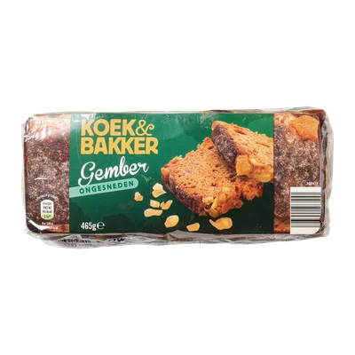 Koek&Bakker Rijkgevulde luxe ontbijtkoek gember