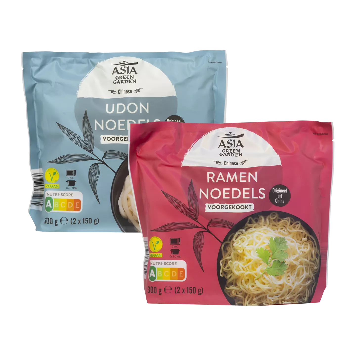 Asia Green Garden Ramen- of udonnoedels