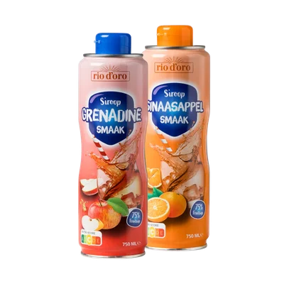 Rio D'Oro Grenadine- of sinaasappelsiroop