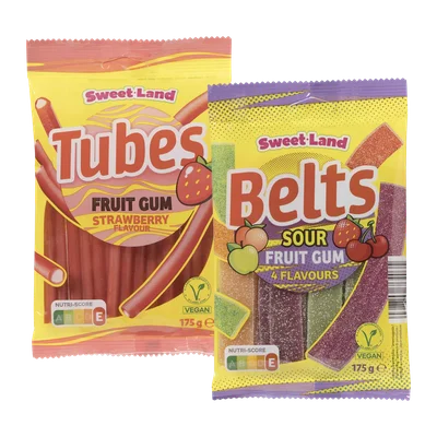 Sweet∙Land Belts of tubes