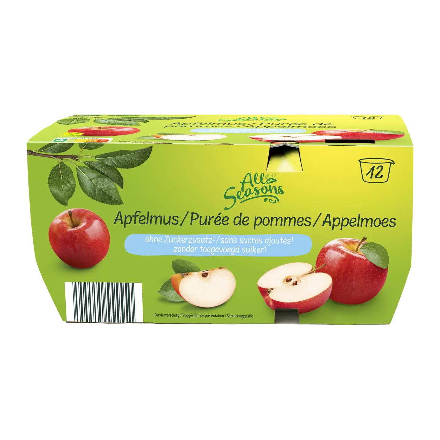 All Seasons 12-pack appelmoeskuipjes