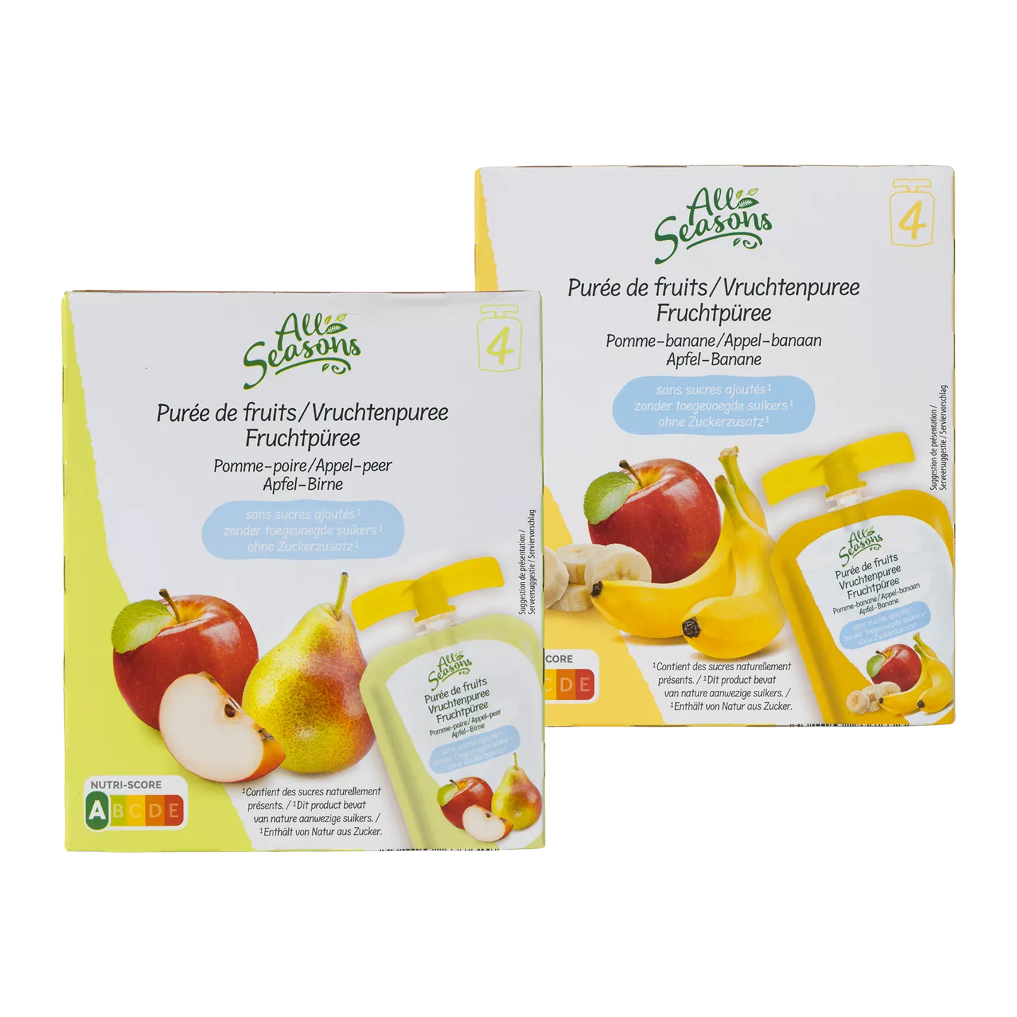 All Seasons 4-pack knijpfruit