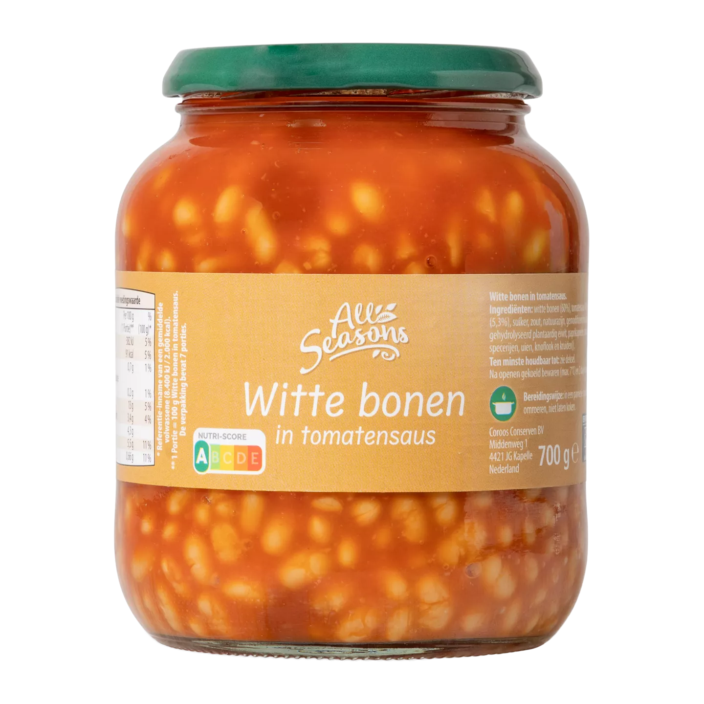All Seasons Witte bonen in tomatensaus