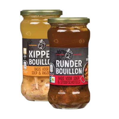 De Hete Ketel Kippen- of runderbouillion