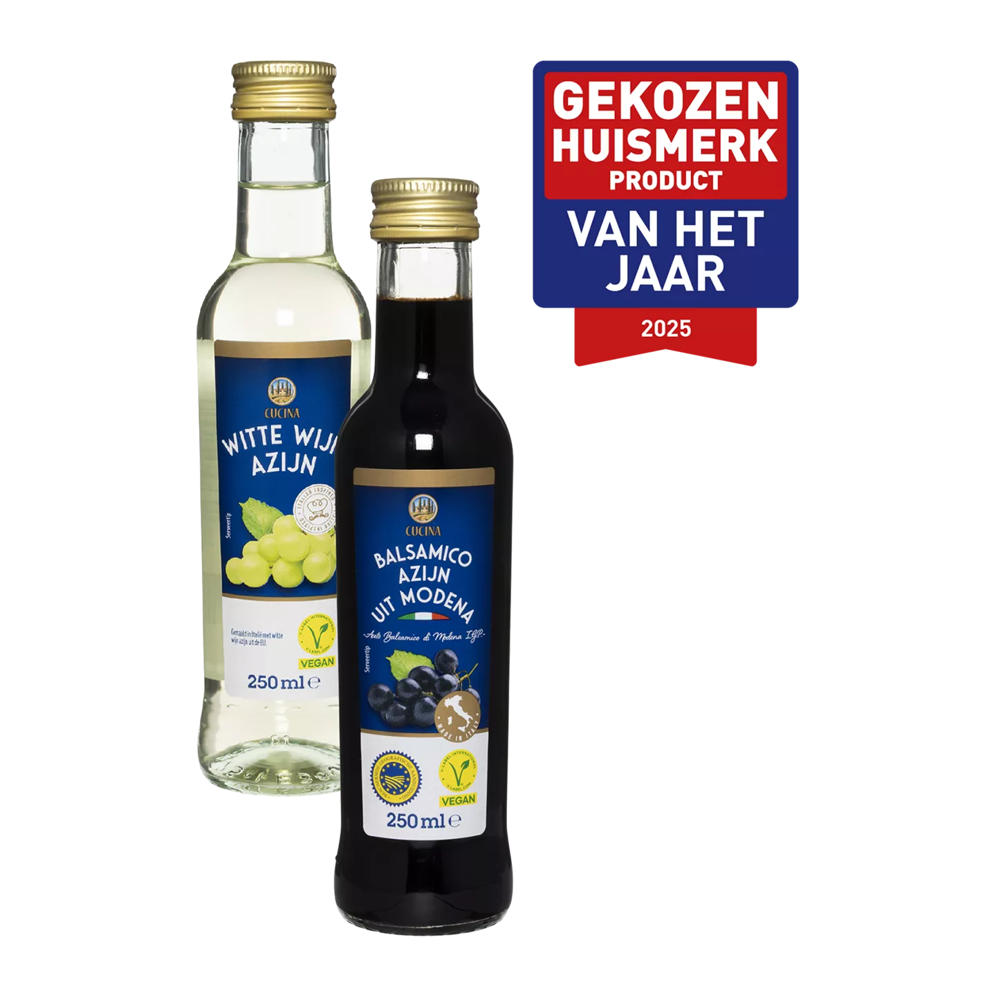 Cucina Balsamico azijn of witte wijn azijn