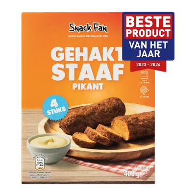 Snack Fan Gehaktstaaf pikant