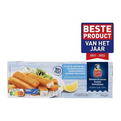Golden Seafood Krokante vissticks