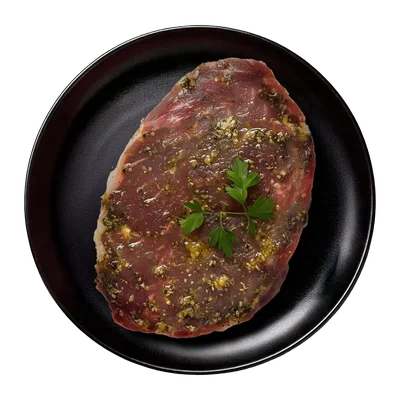 Gemarineerde entrecôte of rib-eye