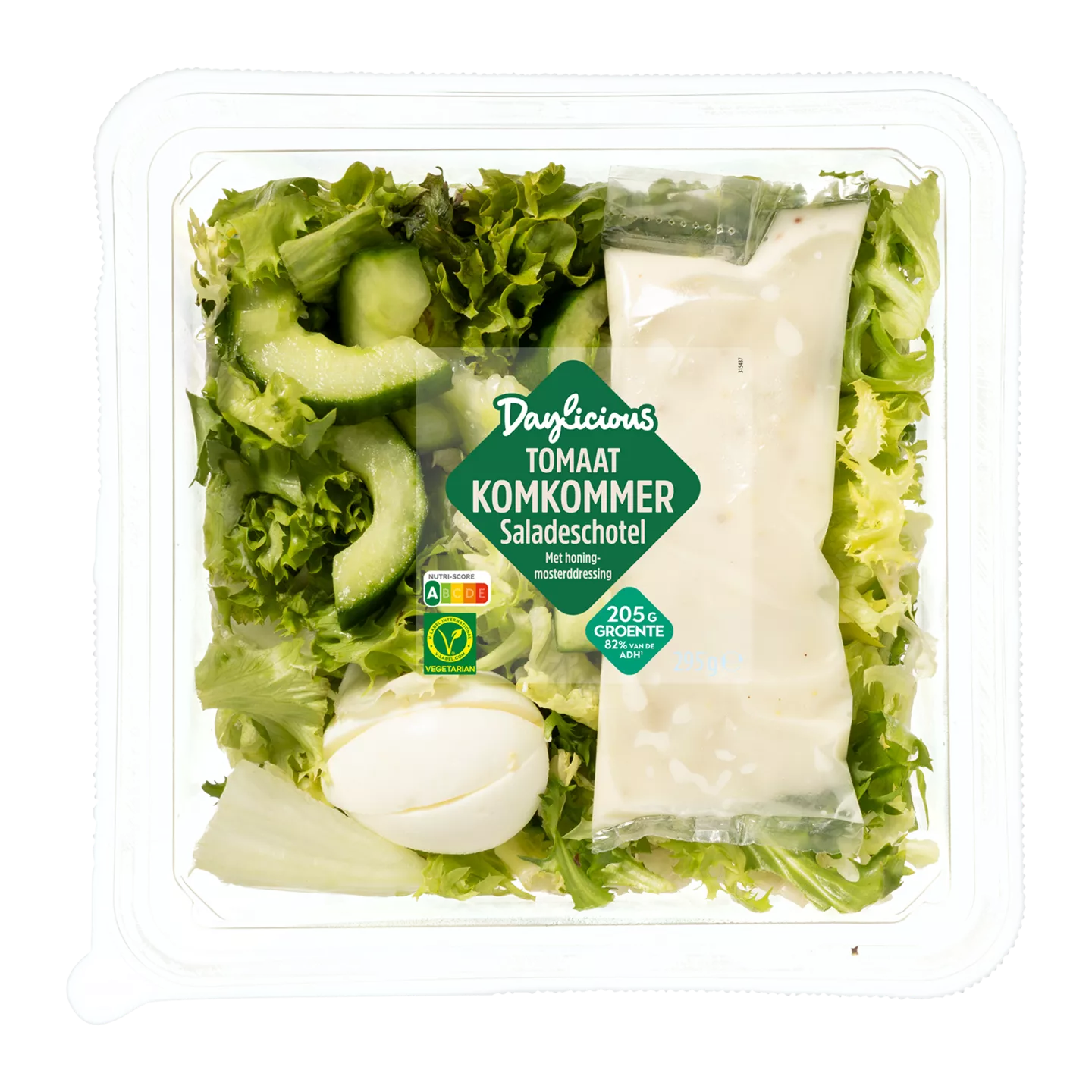 Daylicious Tomaat-komkommer-saladeschotel