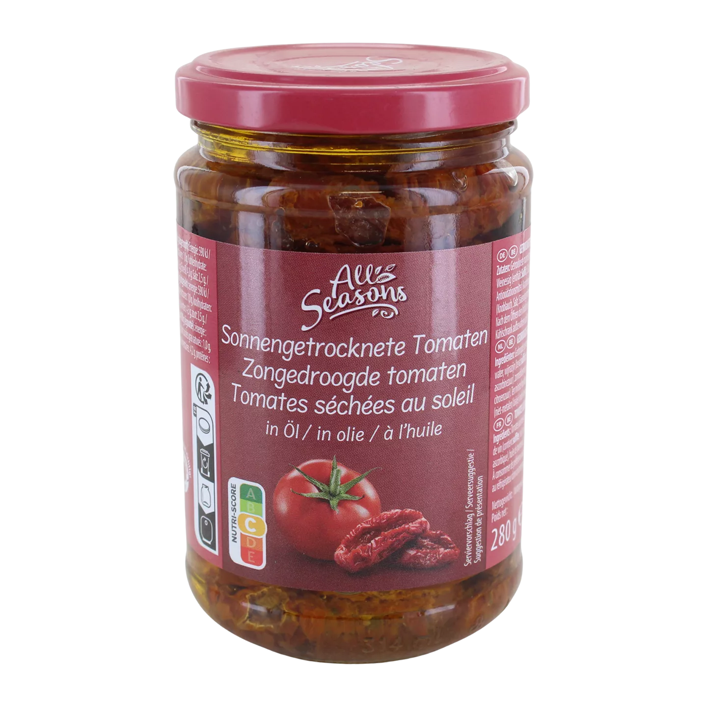 All Seasons Zongedroogde tomaten