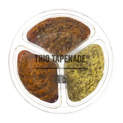 Trio tapenade
