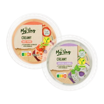 My Vay Plantaardig alternatief voor roomkaas