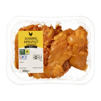 Scharrelkipdijfilet gemarineerd