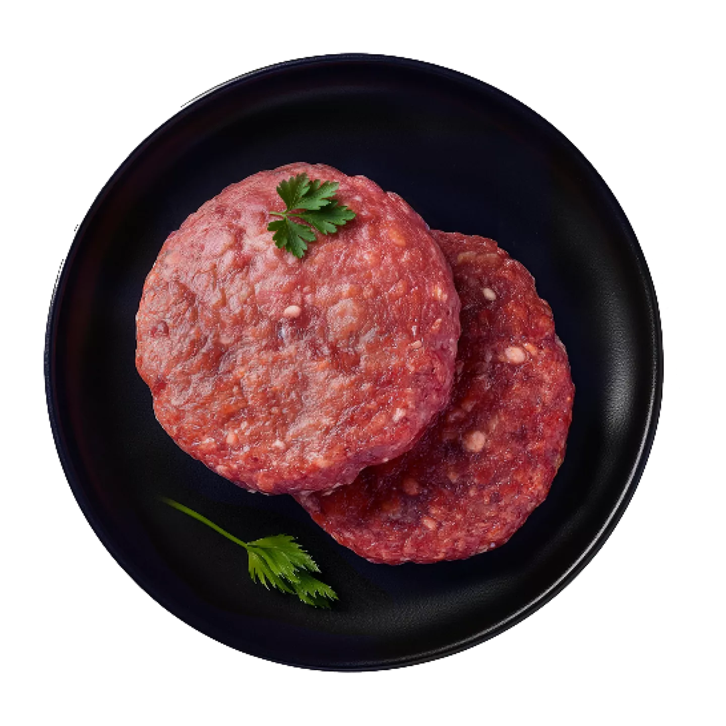 Aanbieding van 24.04 Black Angus-burgers