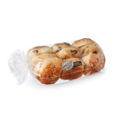Bakkershart BakkersHart mini rozijnen krentenbollen 9 stuks