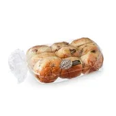 Bakkershart BakkersHart mini rozijnen krentenbollen 9 stuks