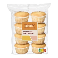 G'Woon g'woon eiercakejes roomboter