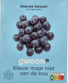 G'Woon g'woon diepvriesfruit blauwe bessen