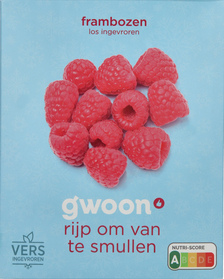 G'Woon g'woon fruit frambozen