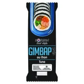 Korean Food Style Korean Food Style bevroren gimbap gemaakt met tonijn met tonijn