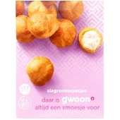 G'Woon slagroomsoesjes
