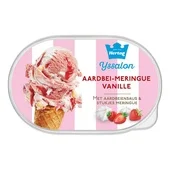 Hertog Hertog ijs aardbeien meringue