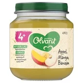 Olvarit Olvarit baby/peuter fruithapje appel, mango en banaan