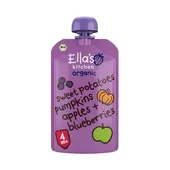 Ella's Kitchen Biologisch sweet patatoes pumpkins apples blueberries 4+ maanden