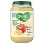Olvarit Olvarit baby/peuter fruithapje appel, banaan en peer