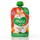 Olvarit Olvarit fruithapje 12maanden kokosmelk mango