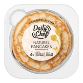 Daily Chef Daily Chef pancakes naturel 4 stuks
