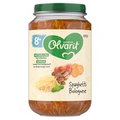 Olvarit Olvarit baby/peuter maaltijd spaghetti bolognese